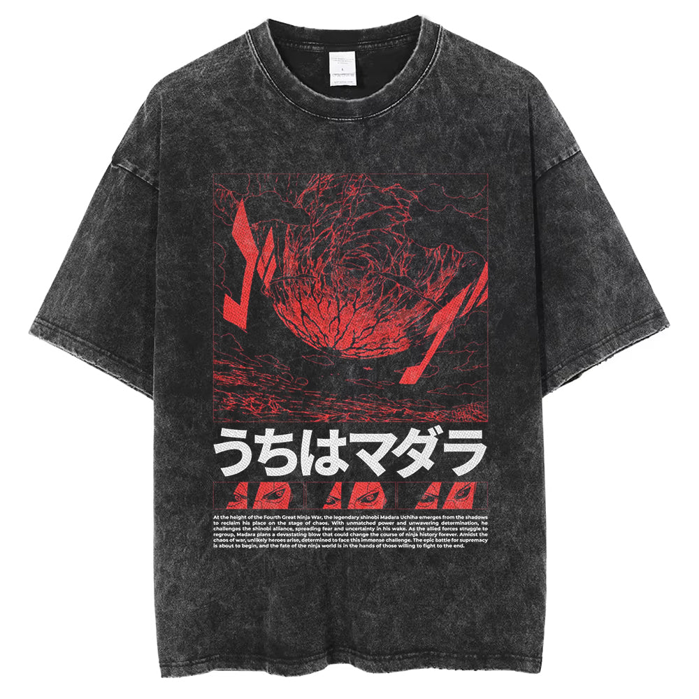 Men's Pickled Vintage T-shirt Anime Pattern DTG Short Sleeve Breathable Summer Unisex Y2K